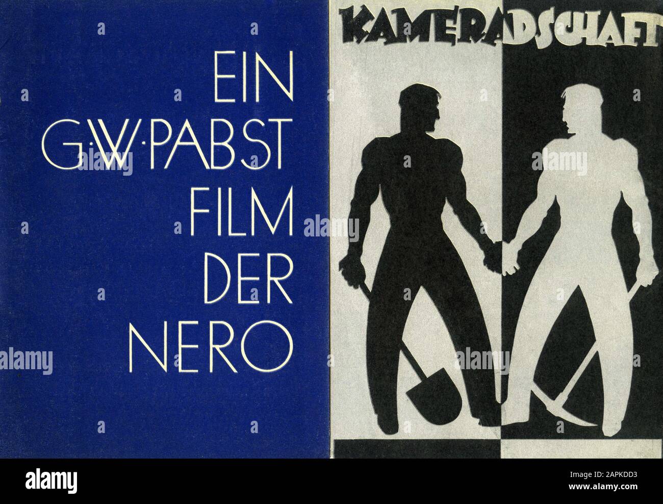 KAMERADSCHAFT / KAMERADSCHAFT 1931 REGISSEUR G. W. PABST KOPRODUKTION NERO FILM AG / GAUMONT - FRANCO-FILM - AUBERT ( G.F.A.) Stockfoto