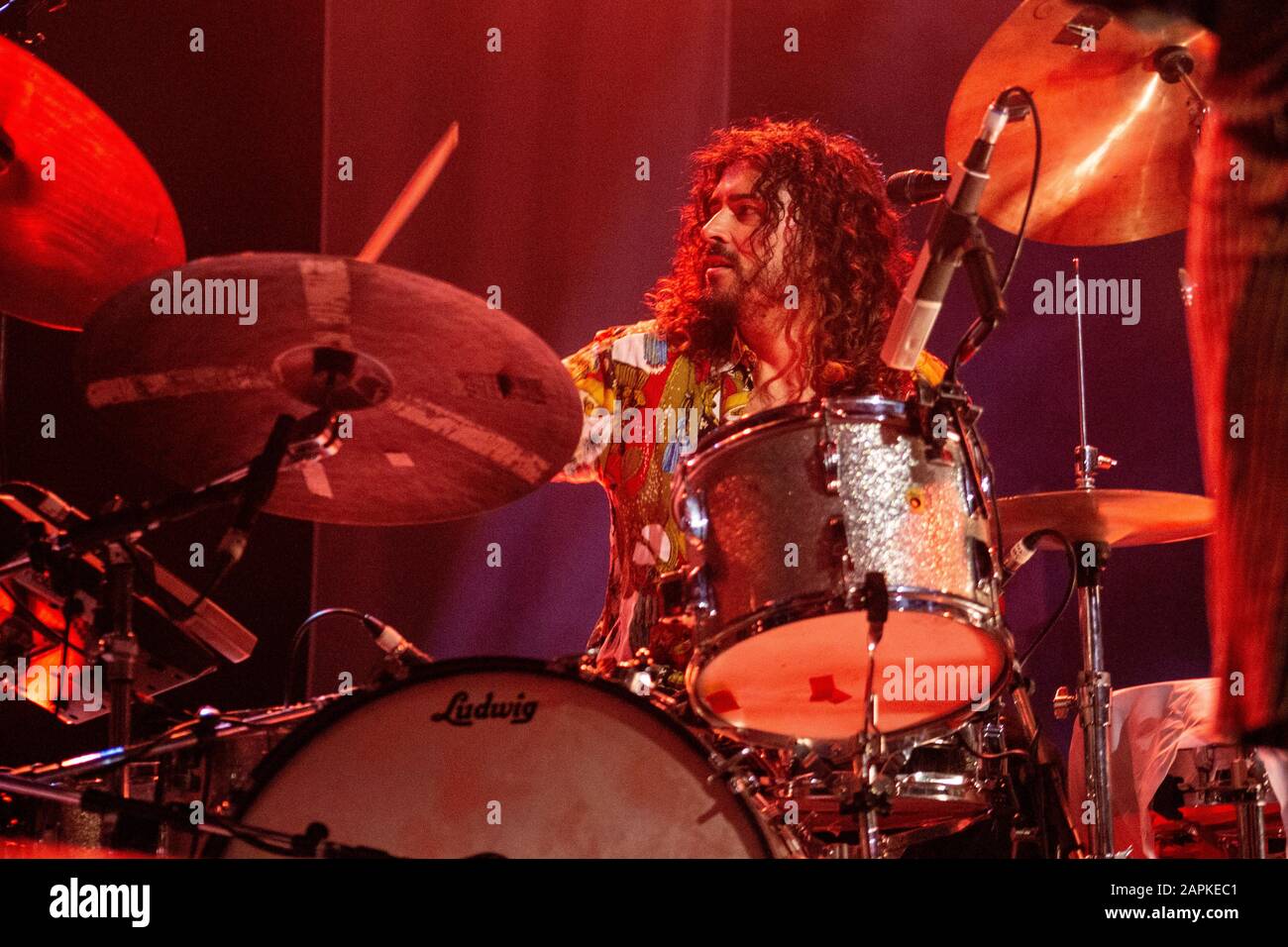 Michael Kiwauka lebt in Mailand im Fabrique Milano Stockfoto