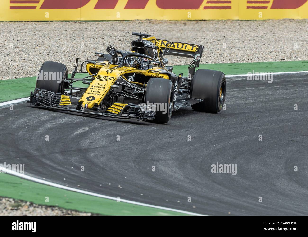 Formel 1 in Hockenheim 2018 Stockfoto