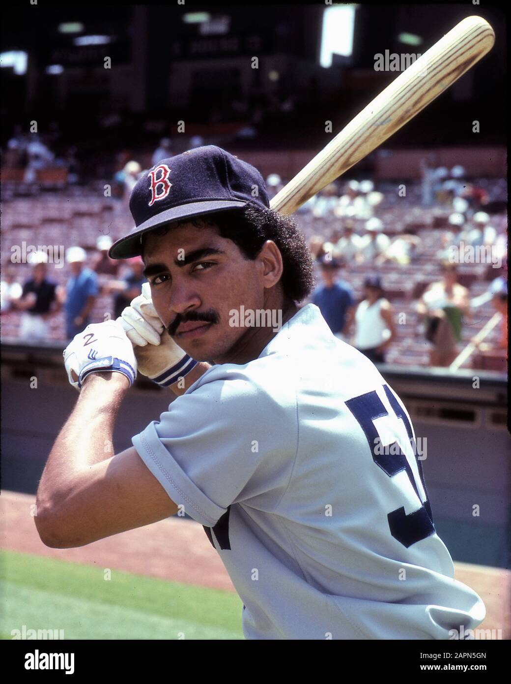 Ray Rey Francisco Quiñones ein Puerto-ricanischer MLB-Baseball-Feldspieler spielte Shortstop für Boston Red Sox, die Seattle Mariners und die Pittsburgh Pirates Stockfoto
