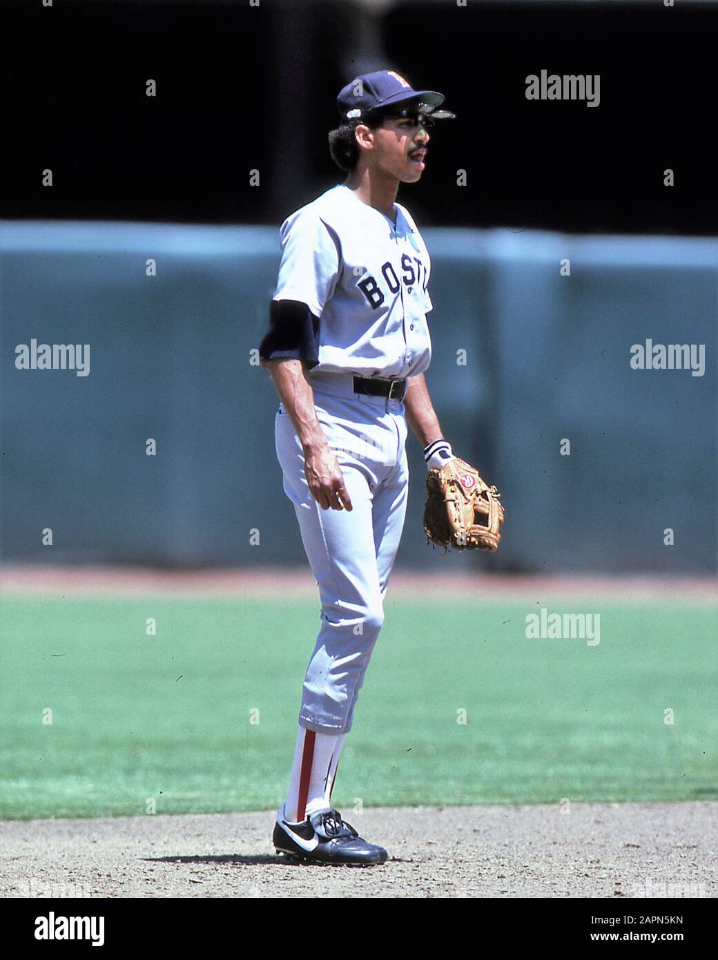 Ray Rey Francisco Quiñones ein Puerto-ricanischer MLB-Baseball-Feldspieler spielte Shortstop für Boston Red Sox, die Seattle Mariners und die Pittsburgh Pirates Stockfoto