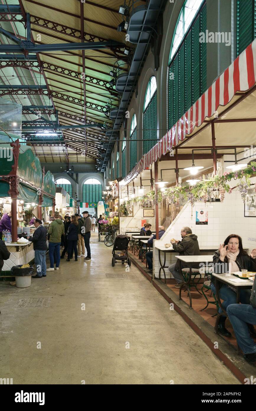 Mercato Centrale Firenze, Florenz, Italien Stockfoto