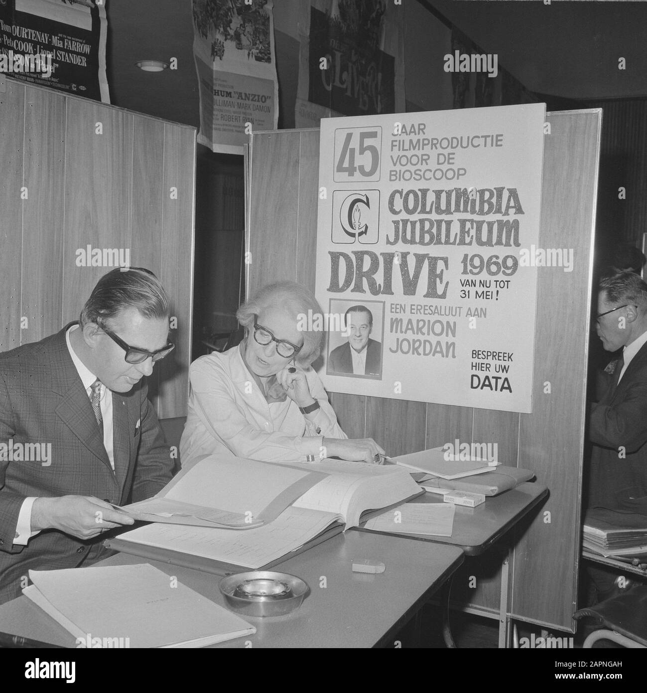 Command Columbia International Stand bei Film Fair Date: 27. Januar 1969 Persönlicher Name: Columbia Stockfoto