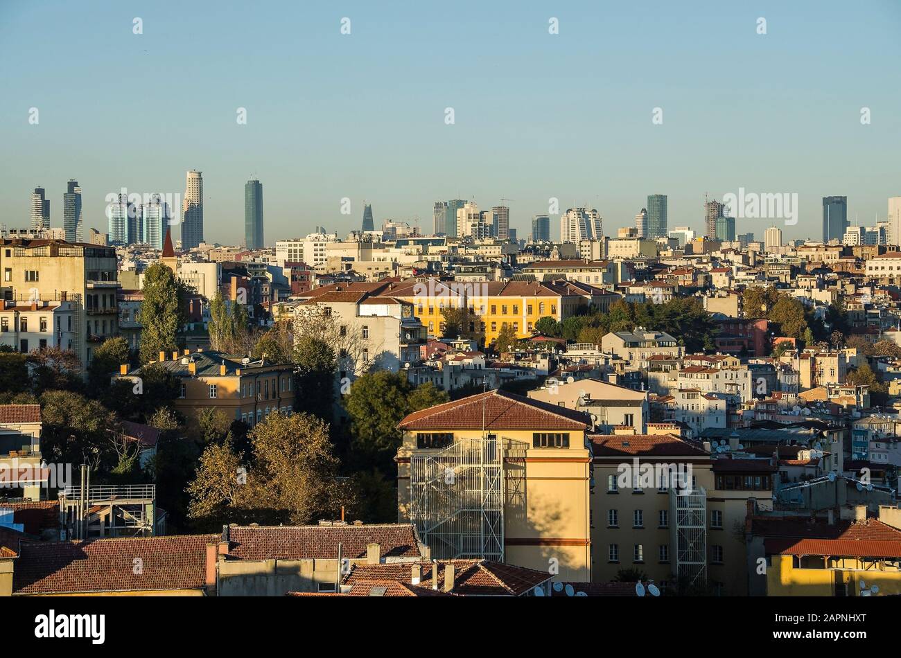 Panorama der Altstadt von Istanbul, Türkei Stockfoto