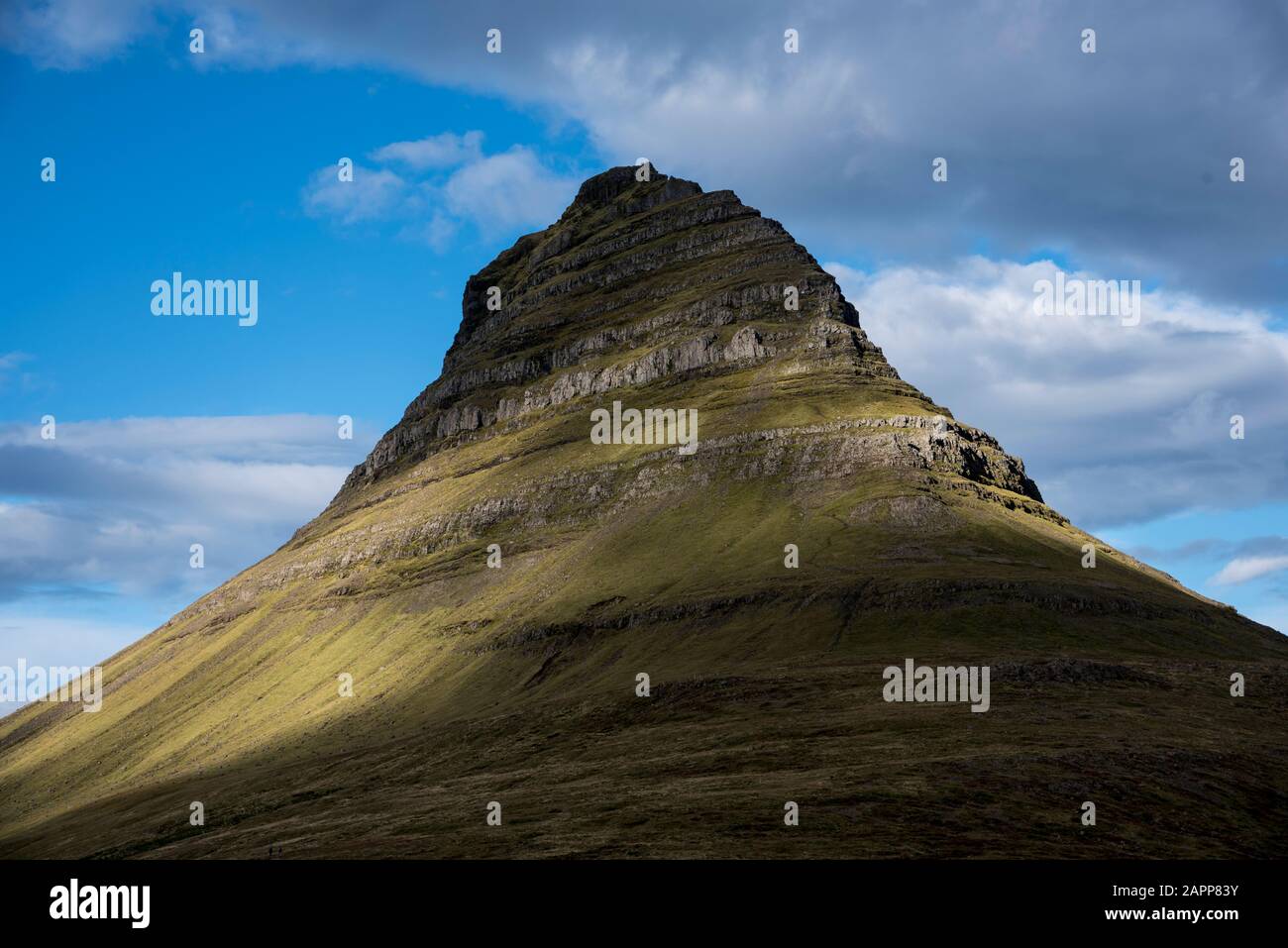 Kirkjufell-Berg. Island Stockfoto