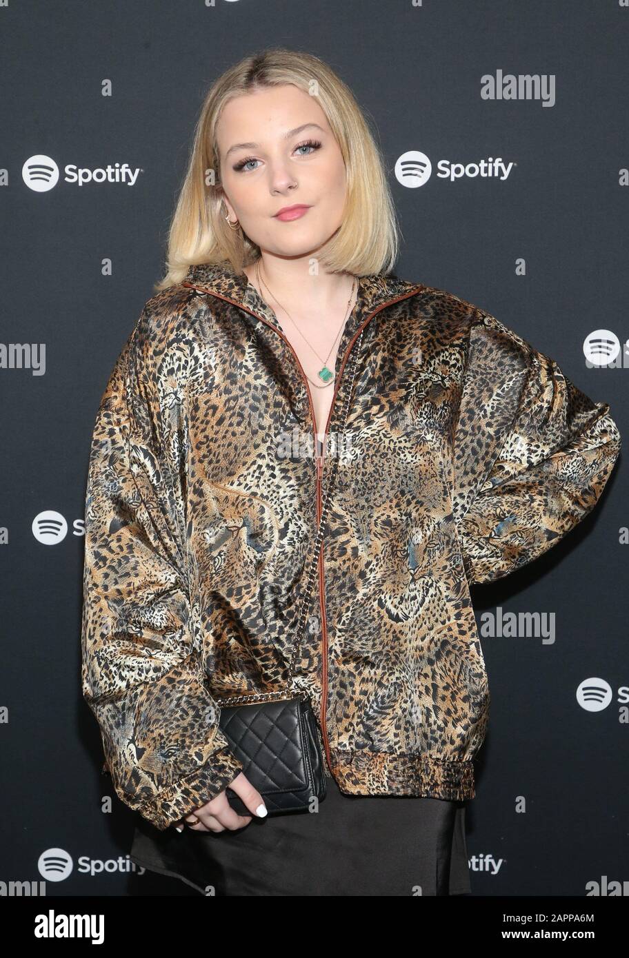 23. Januar 2020 - Los Angeles, Kalifornien - Anna Sofia. Die Spotify Best New Artist 2020 Party fand in Den Lot Studios statt. (Kreditbild: © Fs/AdMedia über ZUMA Wire) Stockfoto