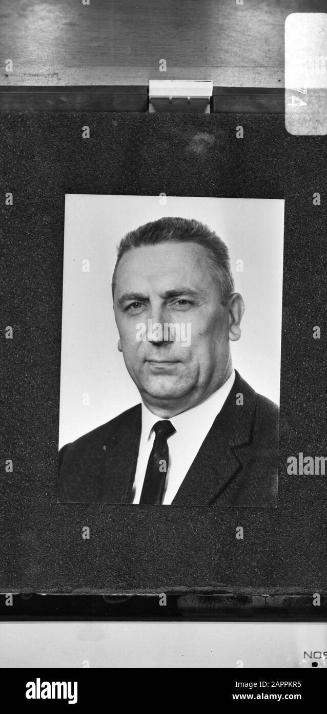 Der polnische Staatschef Edward Gierek Datum: 14. August 1980 Ort: Polen Schlagwörter: Kommunistische Partei, Politiker, Porträts Personenname: Gierek, Edward Stockfoto