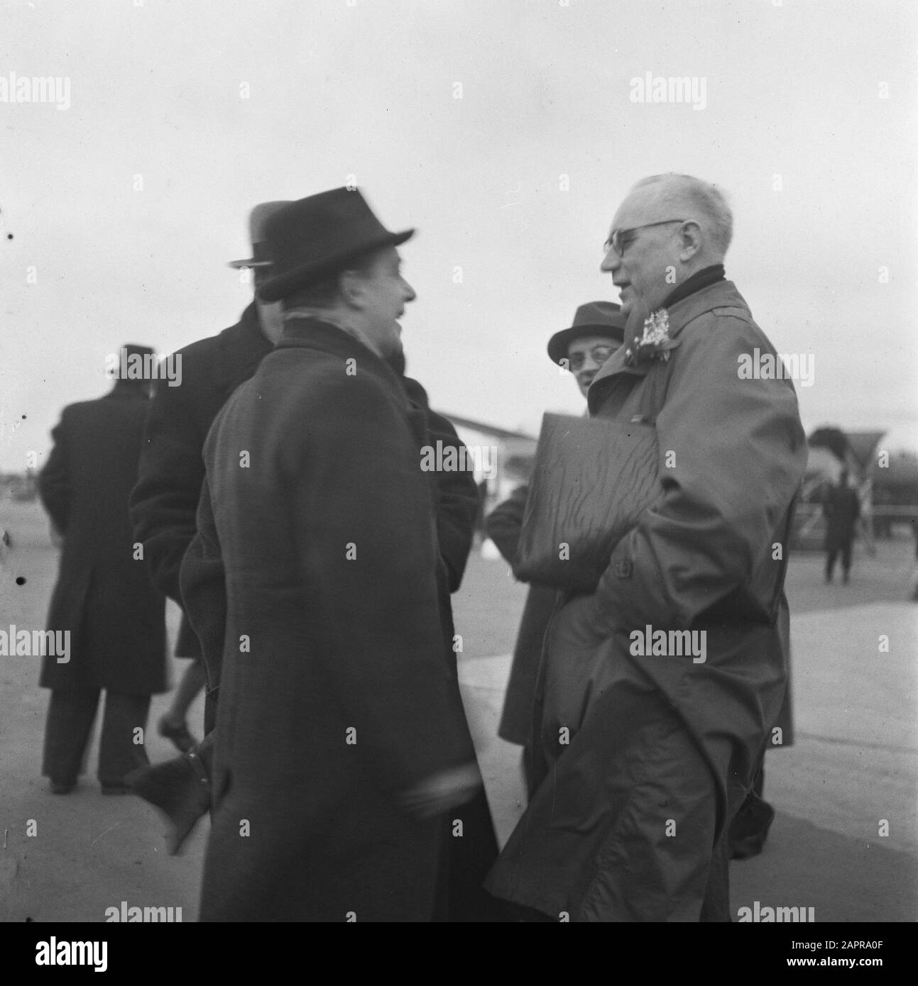 Ex-Bürgermeister De Boer naar Indie Datum: 15. März 1946 Ort: Indonesien, Niederländische Ostindien Stockfoto