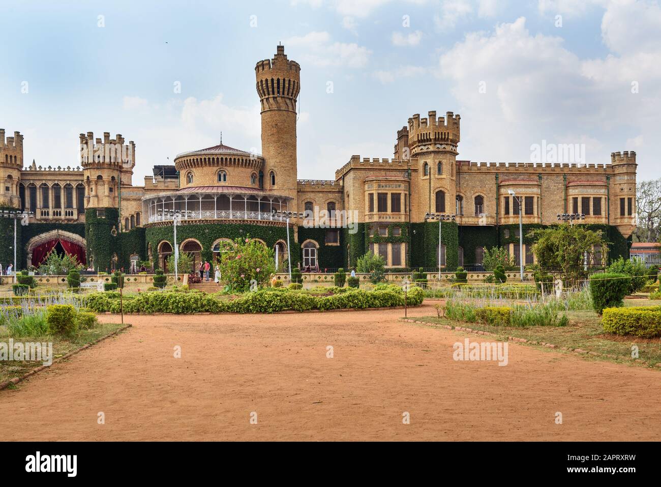 Bangalore Königspalast und Garten in Bangalore. Indien Stockfoto