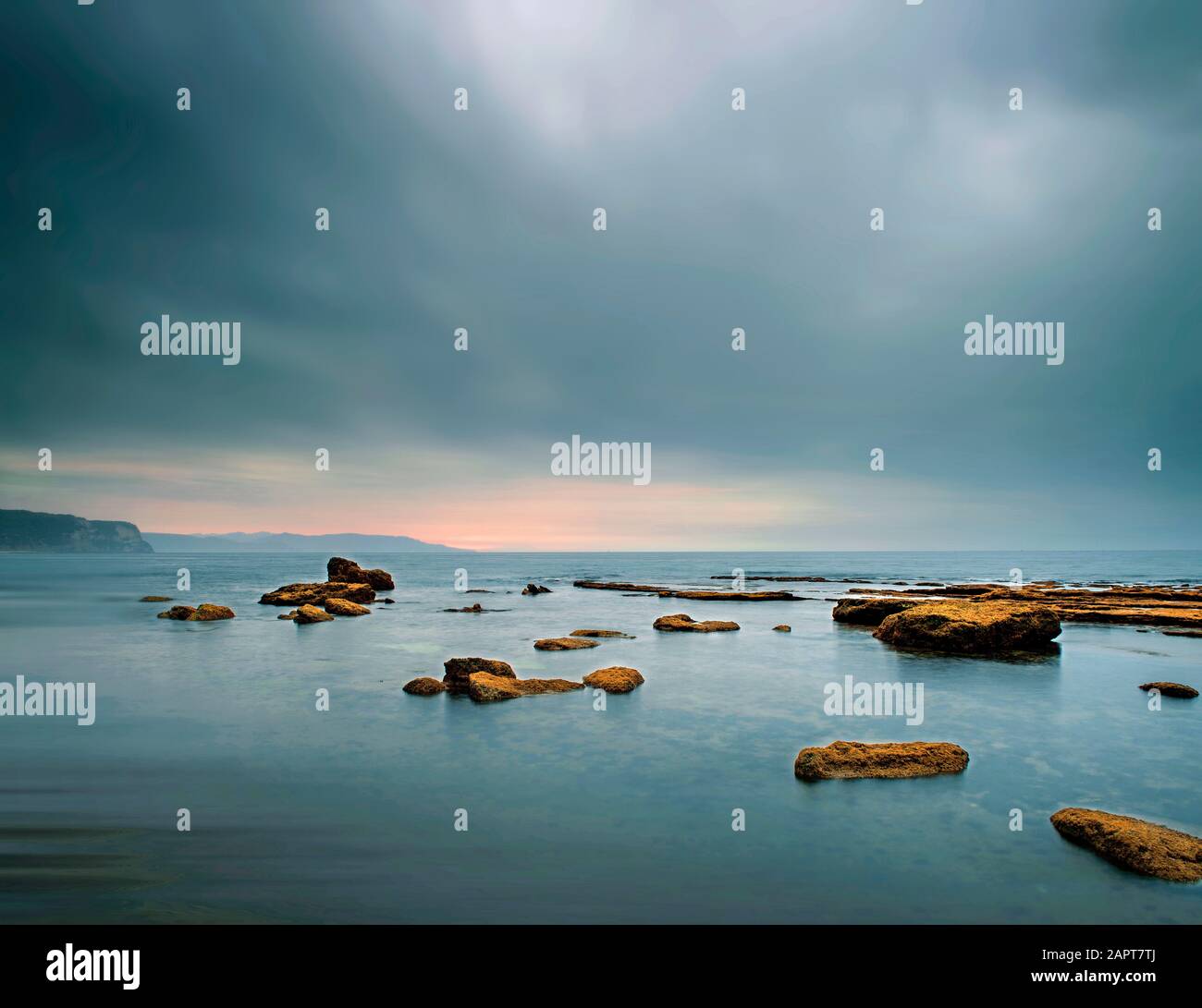 Schöne "Costa de la Luz" in der Nähe der Atlantikküste Spaniens Stockfoto