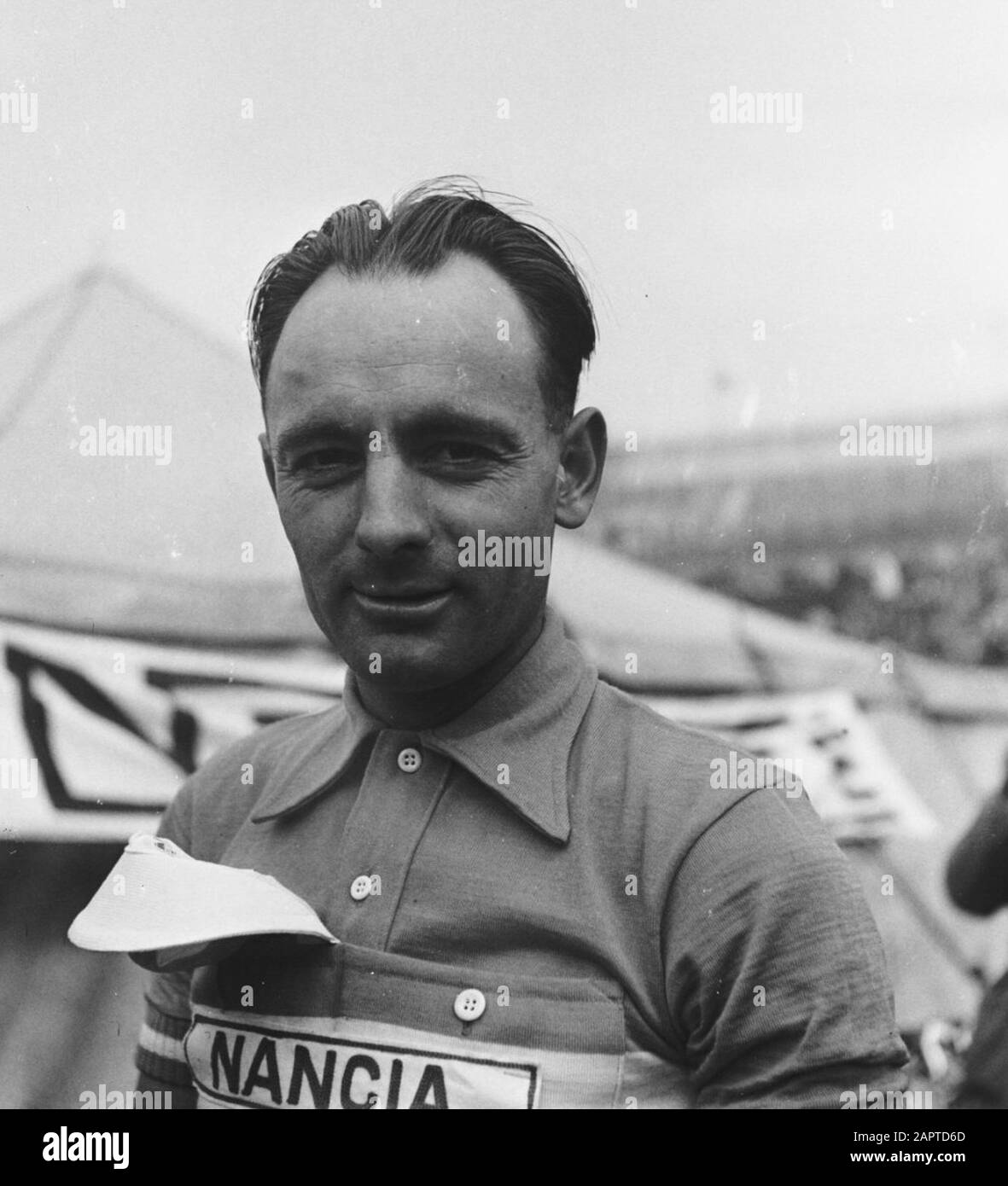 Portraits Teilnehmer Tour de France, Bauvin (Nord-Ost-Frankreich); Stockfoto