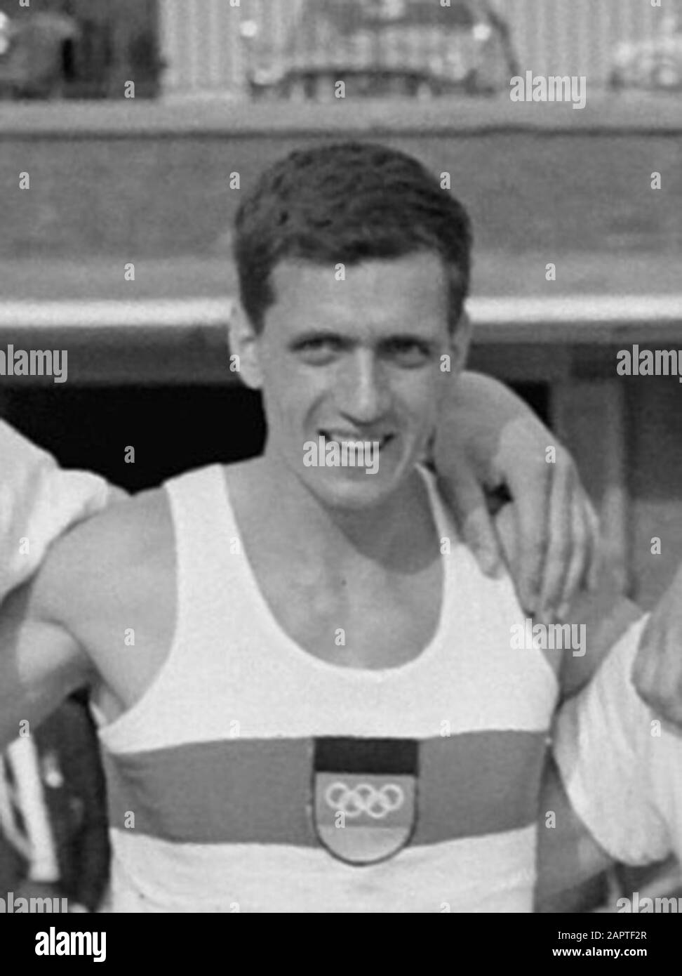 Ruder-Europameisterschaften Bosbaan, Dänisch und Deutsch mit Pose. ID; Stockfoto