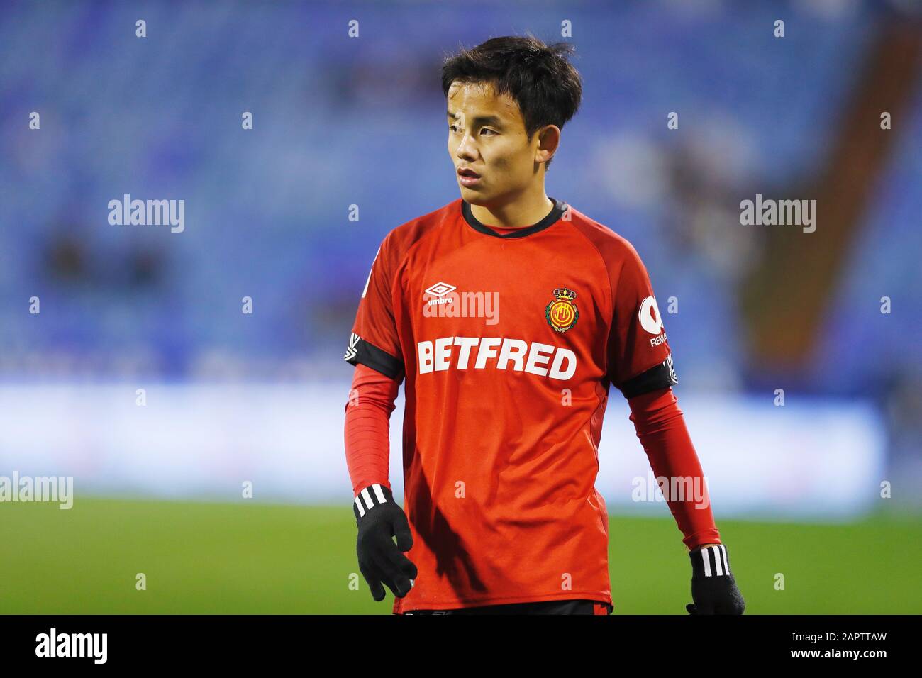 Takefusa Kubo (Mallorca), 21. JANUAR 2020 - Fußball/Fußball: Spanischer "Copa del Rey"-Wettkampf zwischen Real Zaragoza 3-1 RCD Mallorca im Estadio La Romareda in Zaragoza, Spanien. (Foto von Mutsu Kawamori/AFLO) Stockfoto