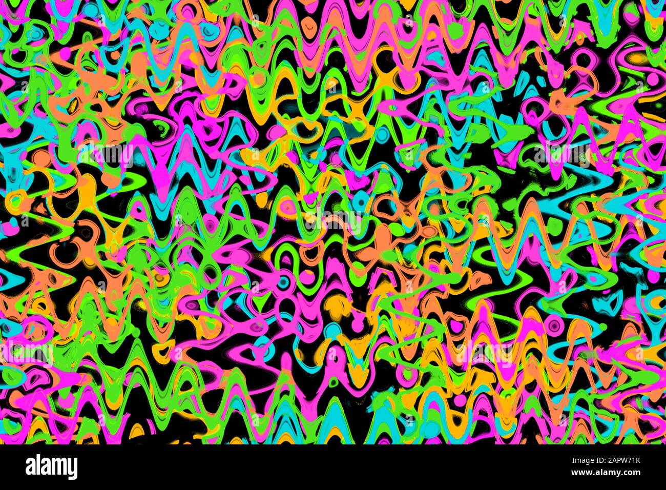 Eine abstrakte Wellenlinie Hintergrundbild. Stockfoto