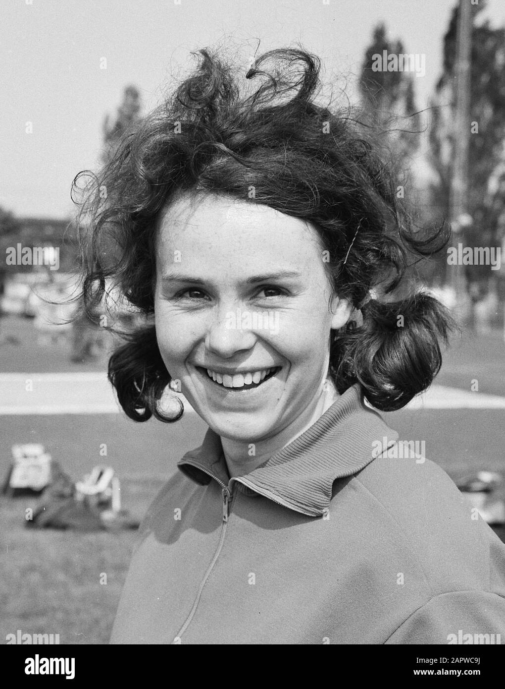 Internationale Leichtathletik-Wettbewerbe, Lia Hinten (Kopf); Stockfoto