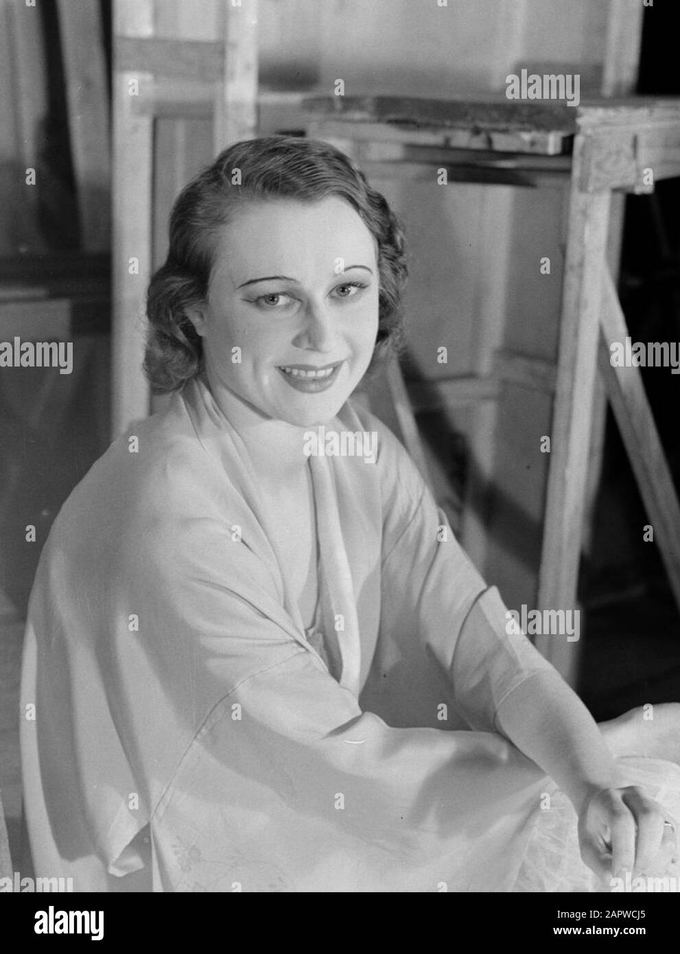 Erste Ballerina Loda Halama im Theater r Wielki; Stockfoto