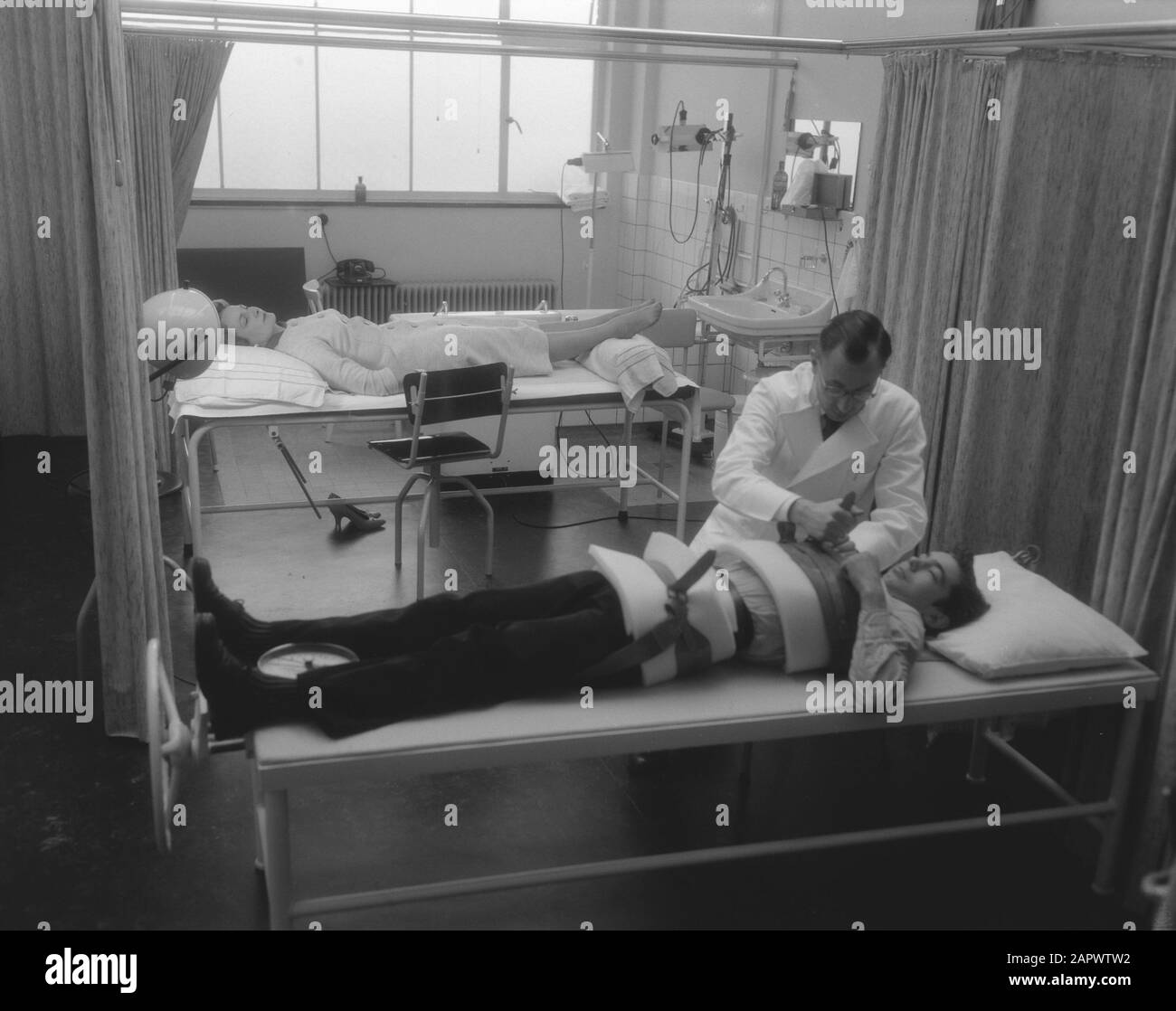 Neues Gehäuse für KLM Medical Service Datum: 20. November 1958 Schlüsselwörter: Wohnen Stockfoto