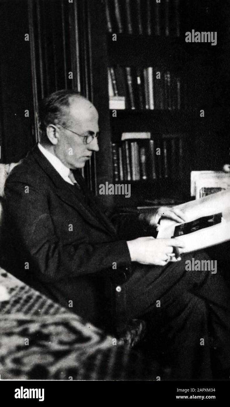 J. Terpstra, Dozent der Fakultät für Mathematik und Physik der Universität Groningen. Niederlande, 1939.; Stockfoto