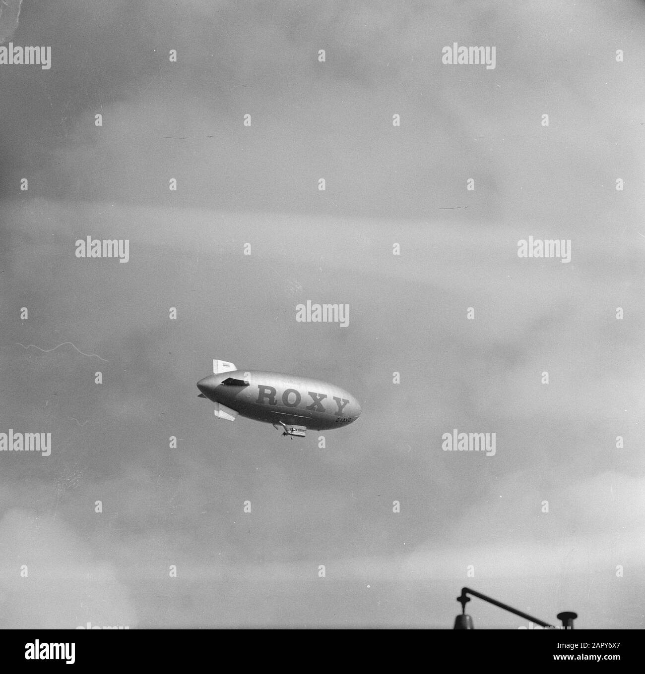 Der Flughafen von Zepelin (Martins Air Charter in Auftrag gegeben) Datum: 29. April 1962 Stichwörter: Zeppelins Stockfoto