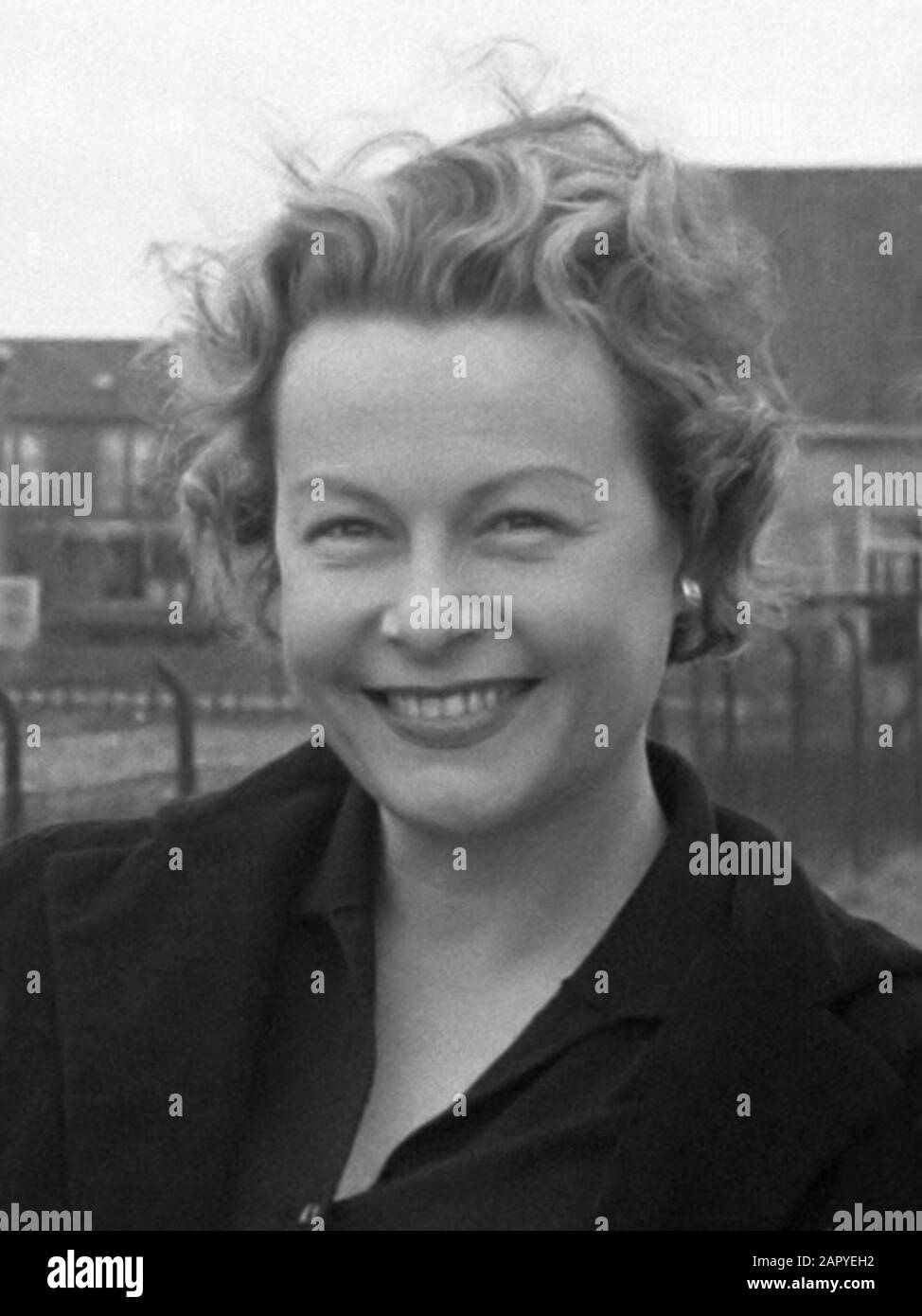 Optreden van Ilse Werner en Elaine Delmar vanuit Treslong 7. april 1961 Stockfoto
