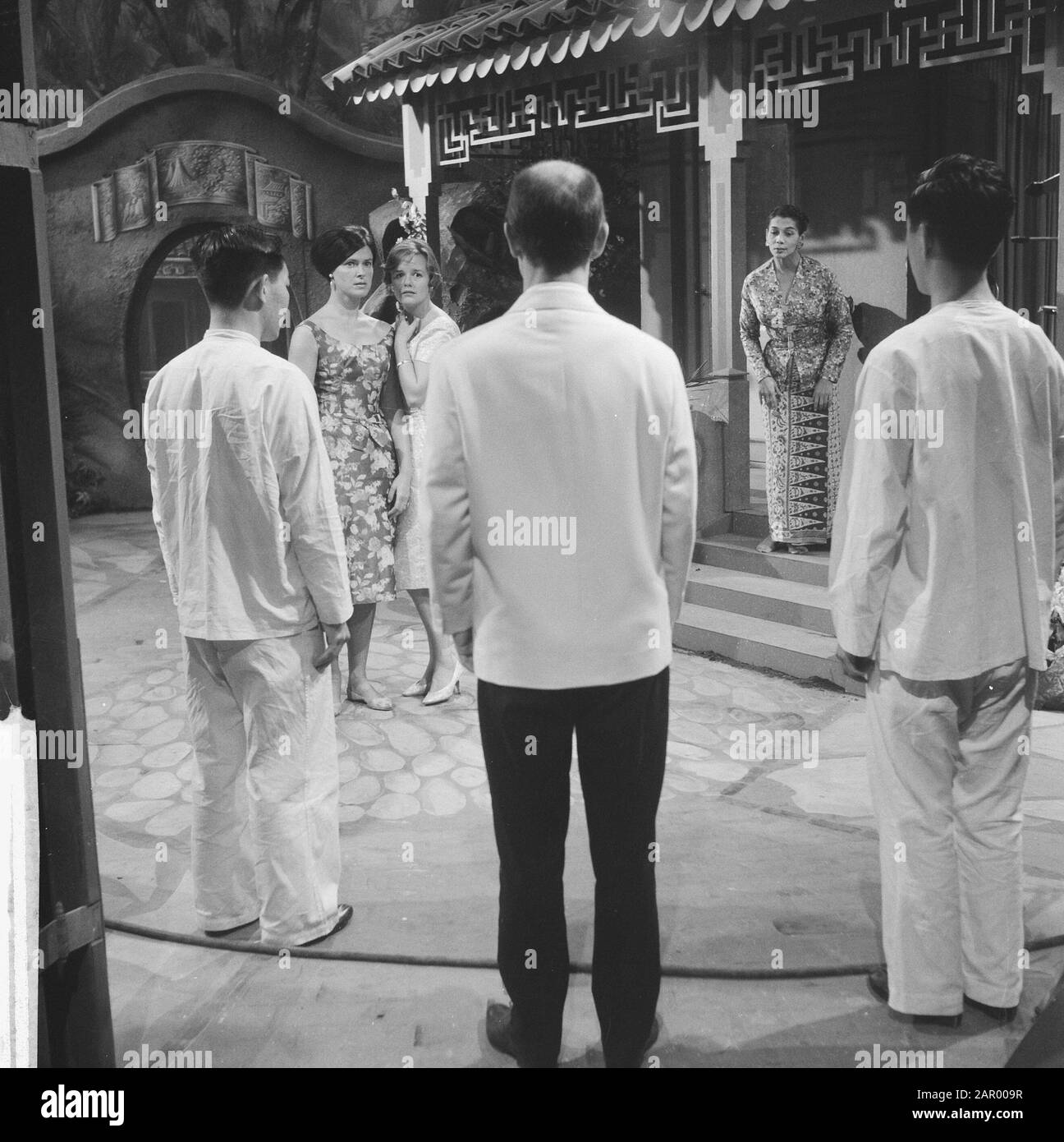 Fernsehspielprobe: Het Chinese Manor Datum: 6. September 1961 Stockfoto