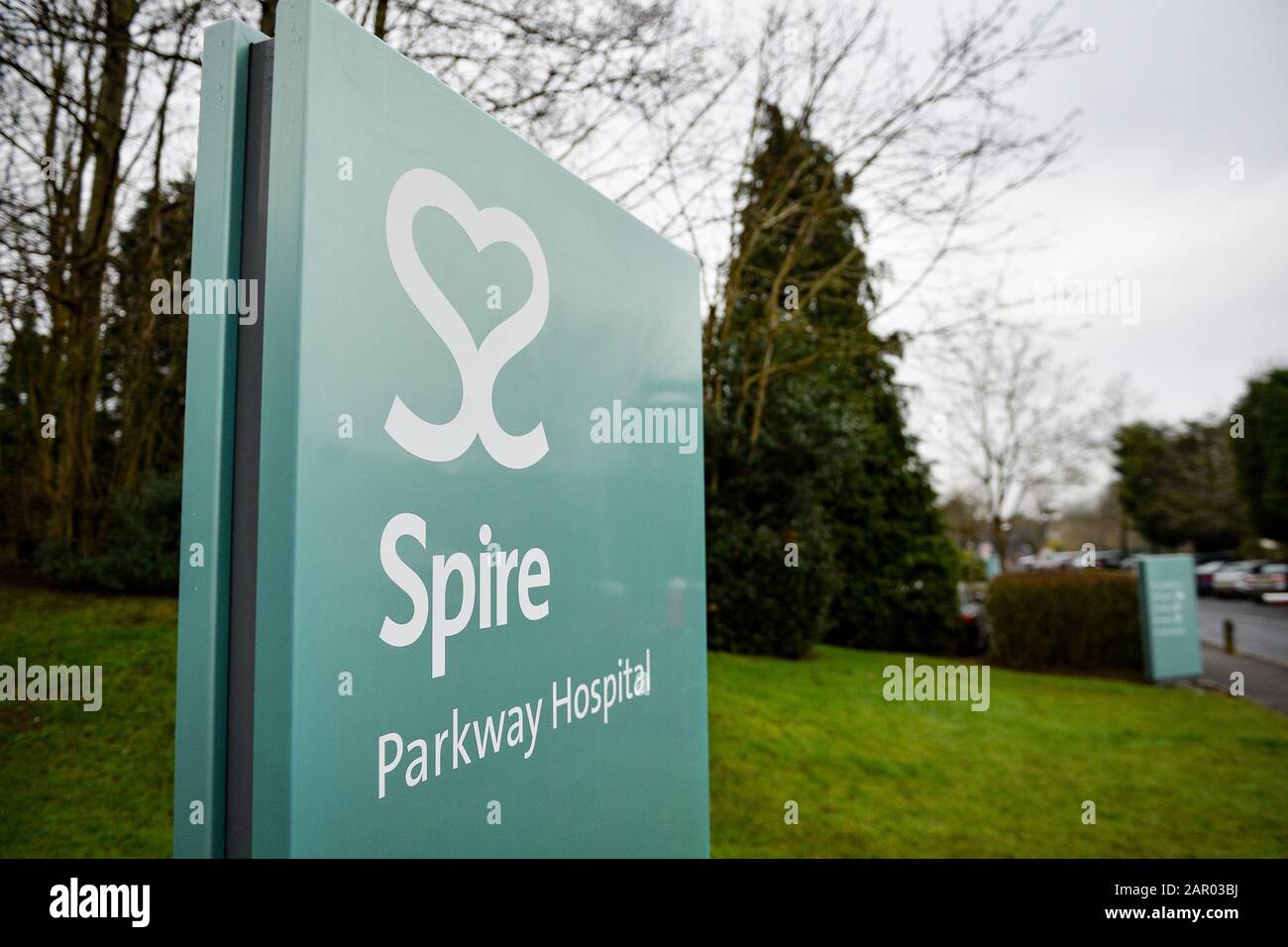 Spire Parkway Hospital in Solihull, West Midlands, wo der orthopädische Chirurg Habib Rahman unnötige oder unangemessene Schulteroperationen durchgeführt haben soll. Stockfoto
