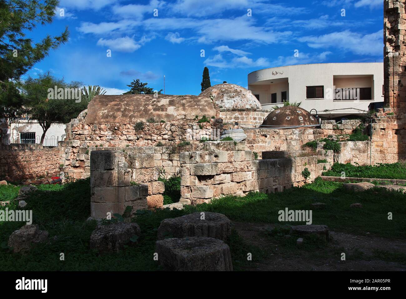 Das Badehaus in Famagusta, Nordzypern Stockfoto