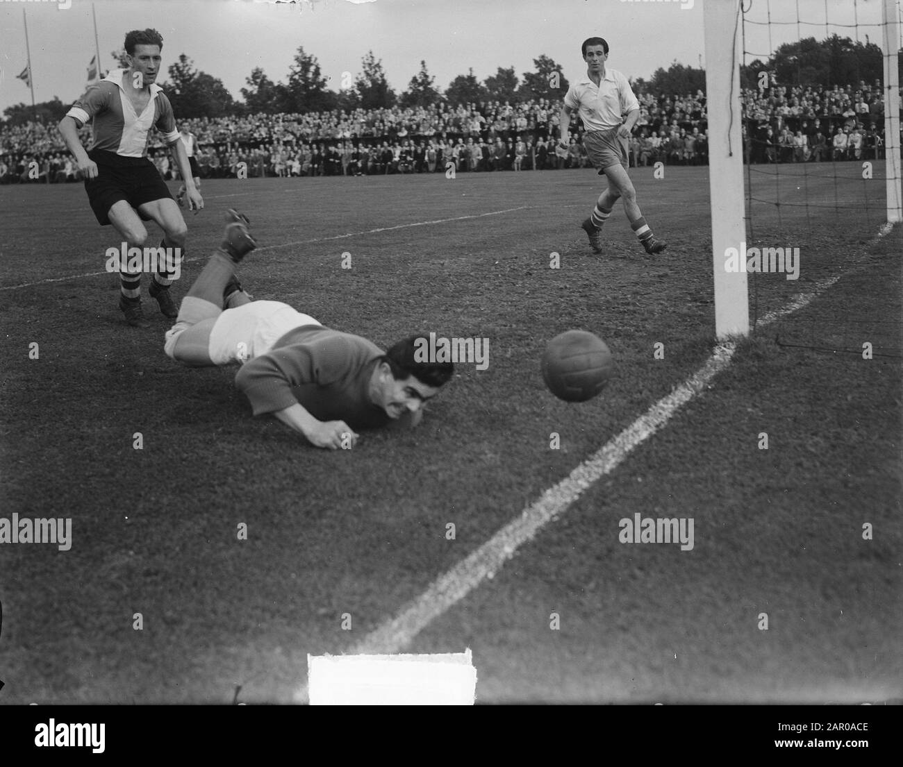 Eindhoven versus Sittardse Boys 3-1 Datum: 17. Oktober 1948 Standort: Eindhoven Stockfoto