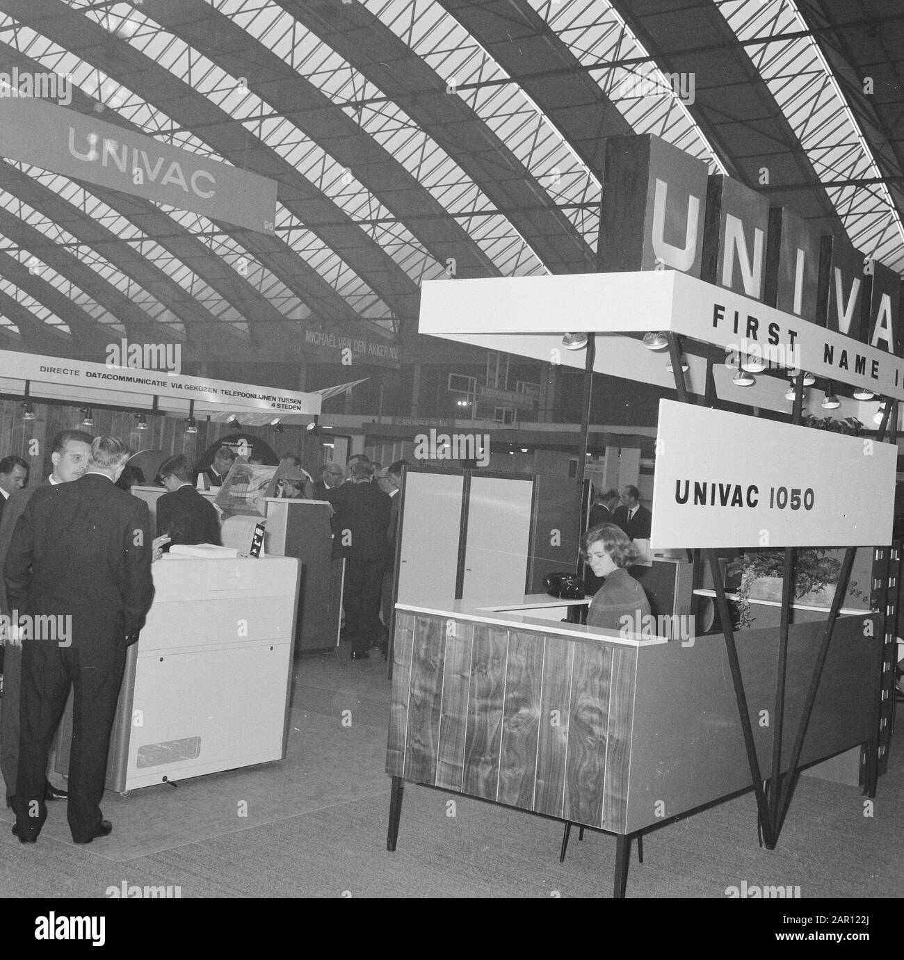 UNIVAC-Zuweisungsdatum: 26. Oktober 1964 Personenname: UNIVAC Stockfoto