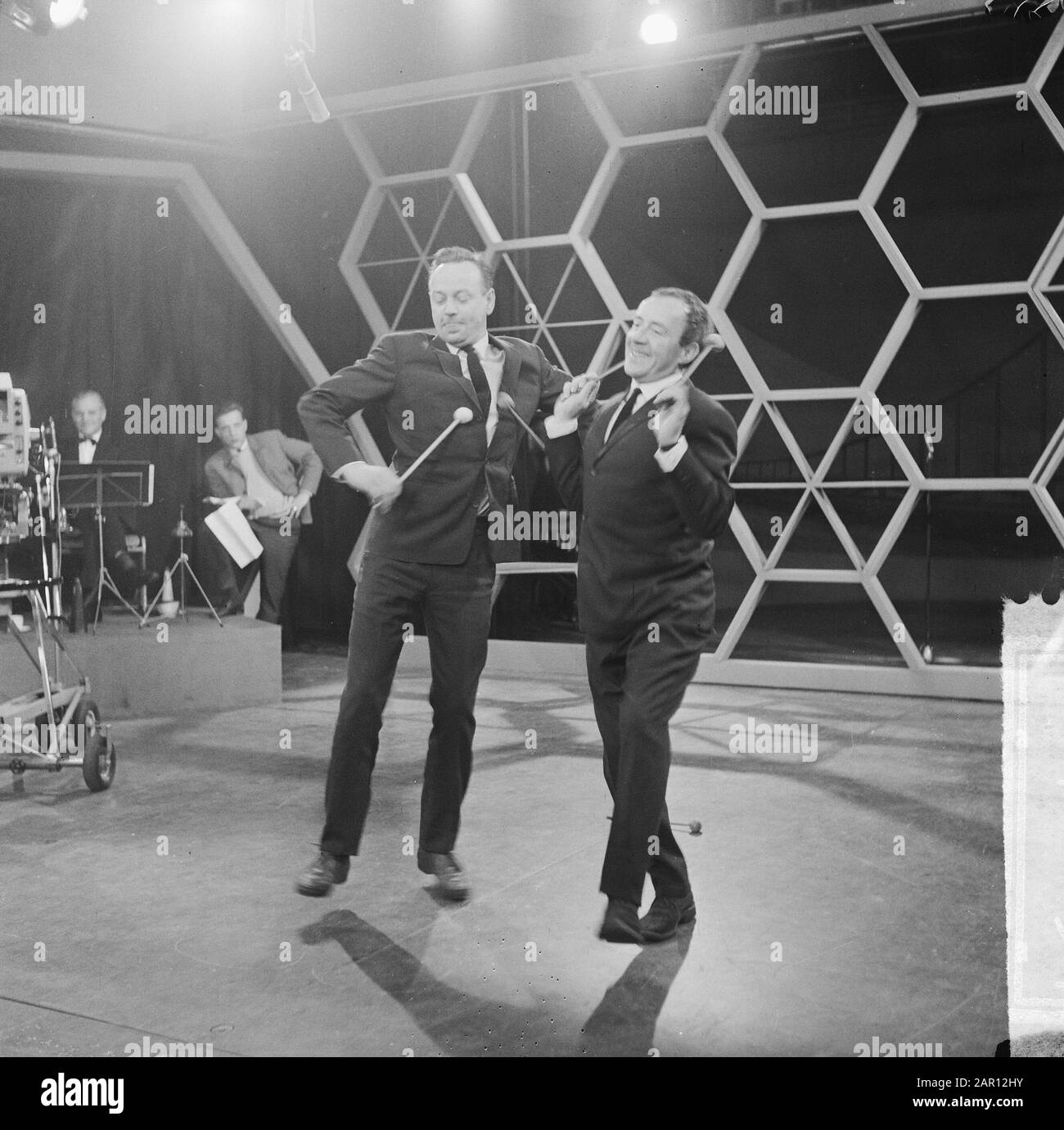 Johnny en Rijk ein paar separate Show, die beiden in einer Szene Datum: 29. Dezember 1964 persönlicher Name: Johnny Crow Camp Stockfoto