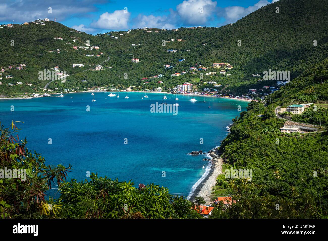 Tortola Stockfoto