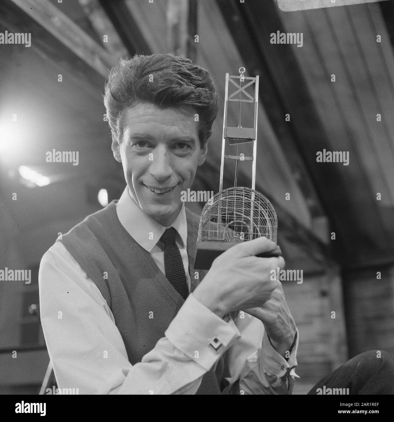 Rudi Carrell TV-Show, Rudi Carrell Datum: 19. April 1966 Schlagwörter: TV-Shows persönlicher Name: Carrell, Rudi Stockfoto