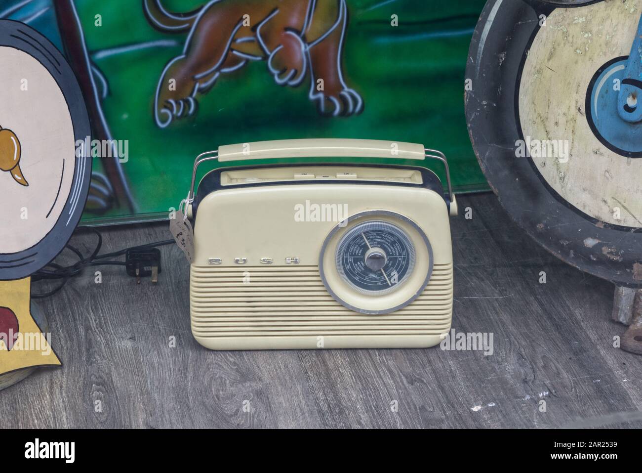 Vintage Bush Radio Stockfoto