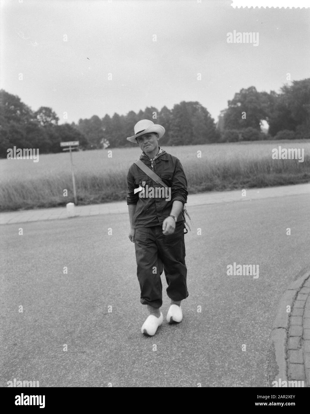 Vier Tage Nijmegen Dritter Tag Datum: 28. Juli 1960 Ort: Nijmegen Schlüsselwörter: VIEDAZES Stockfoto