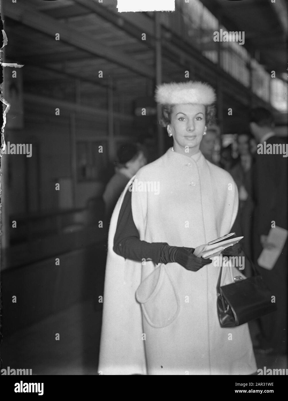 Vorstellung im Restaurant Datum: 13. Oktober 1950 Schlüsselwörter: Restaurants, Shows Stockfoto