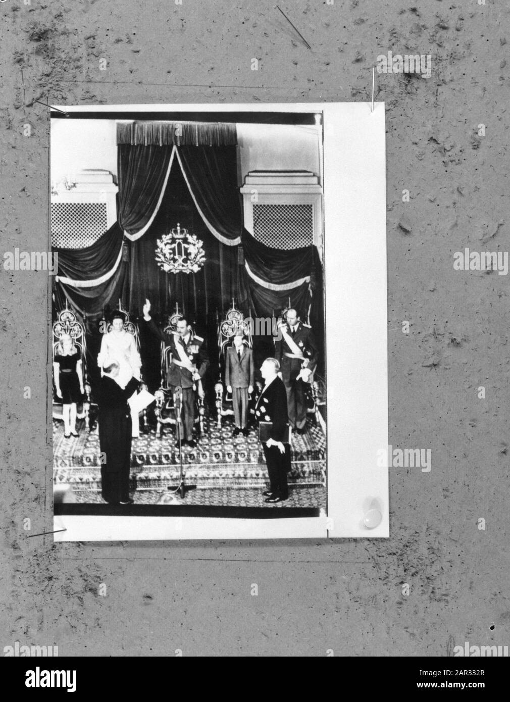 Thronwechsel in luxemburg Datum: 13. November 1964 Ort: Luxemburg Stockfoto