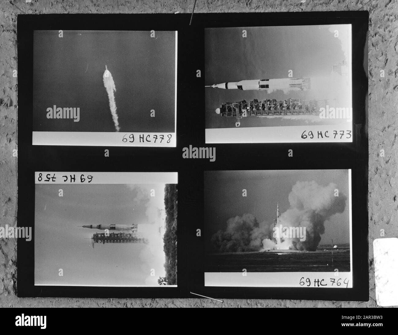 Start von Apollo II von Cape Kennedy, USA Datum: 13. August 1969 Ort: Amerika Schlagwörter: Startet persönlichen Namen: Apollo II Stockfoto