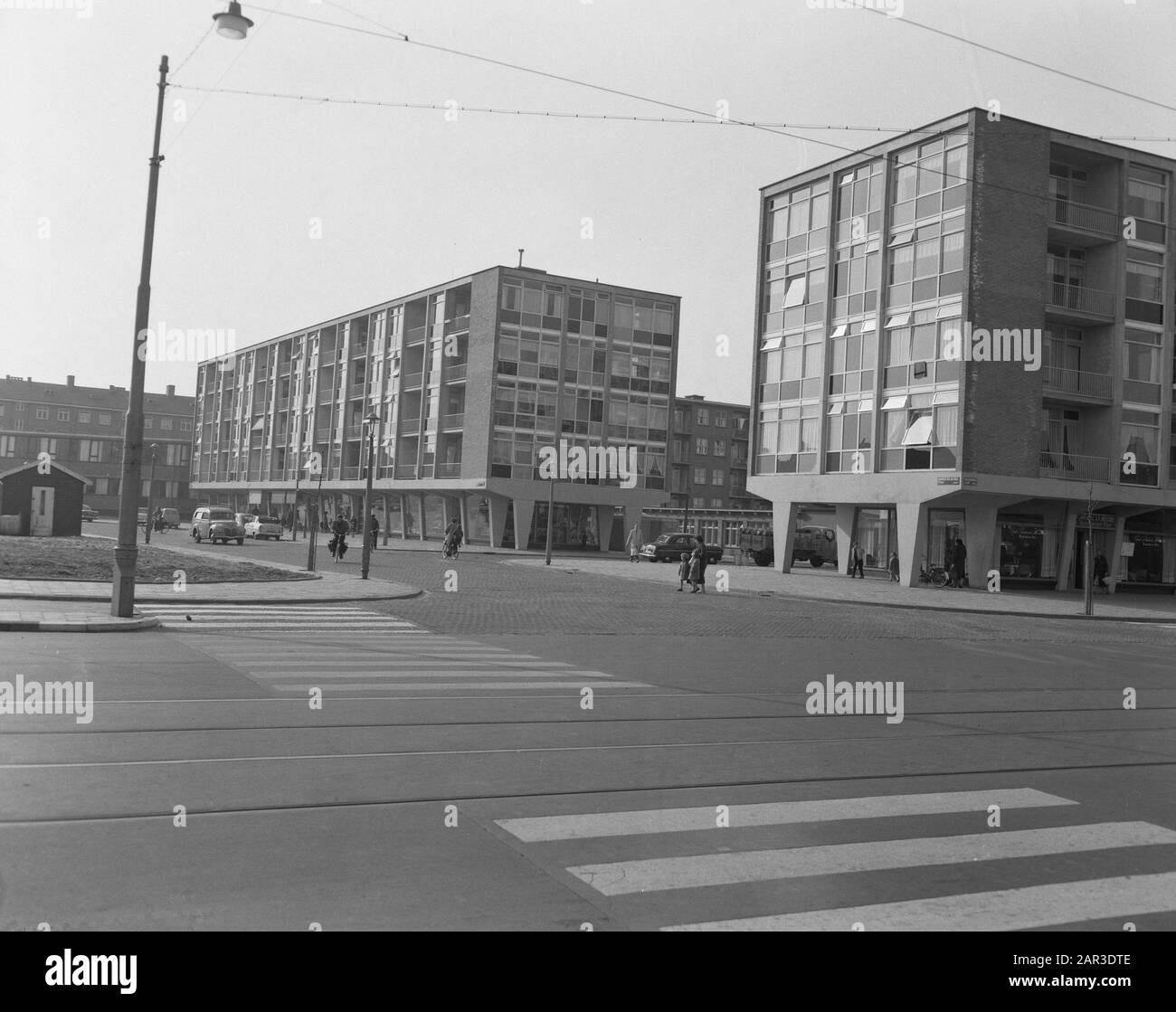 Kommando Dorens Glashandel. Architektonisches Aufnahmedatum: 26. April 1957 Personenname: Dorens Glashandel Stockfoto