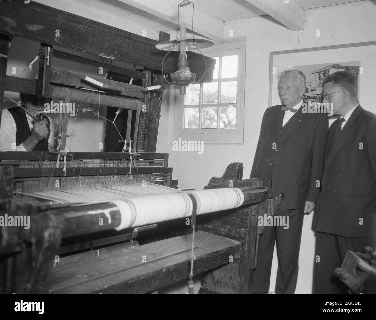 Eröffnung wiederhergestellt Van Goghhuis in Nuenen Datum: 14. August 1957 Ort: Noord-Brabant, Nuenen Stockfoto