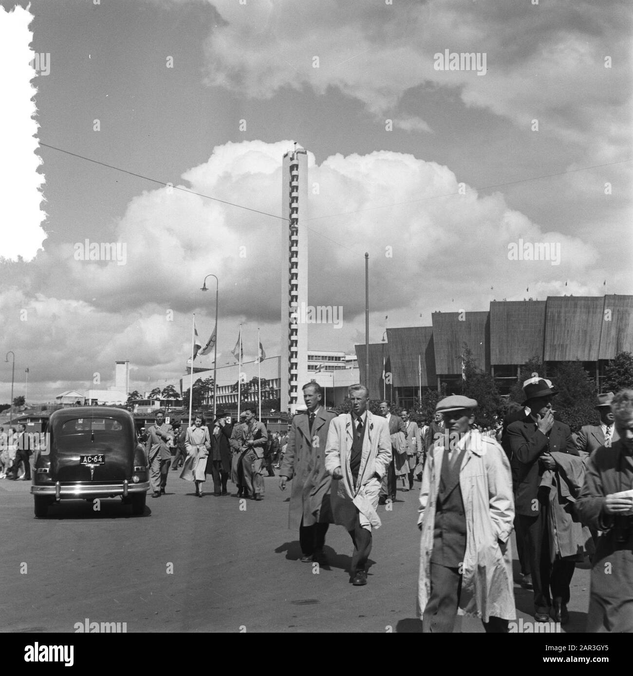 Command Coca Cola Helsinki Datum: 28. Juli 1952 Ort: Helsinki Institution Name: Coca Cola Stockfoto