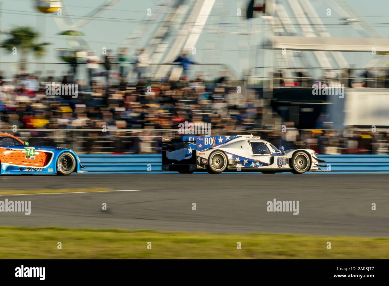 Daytona Beach, Florida, USA. Januar 2020. Das DragonSpeed USA Oreca