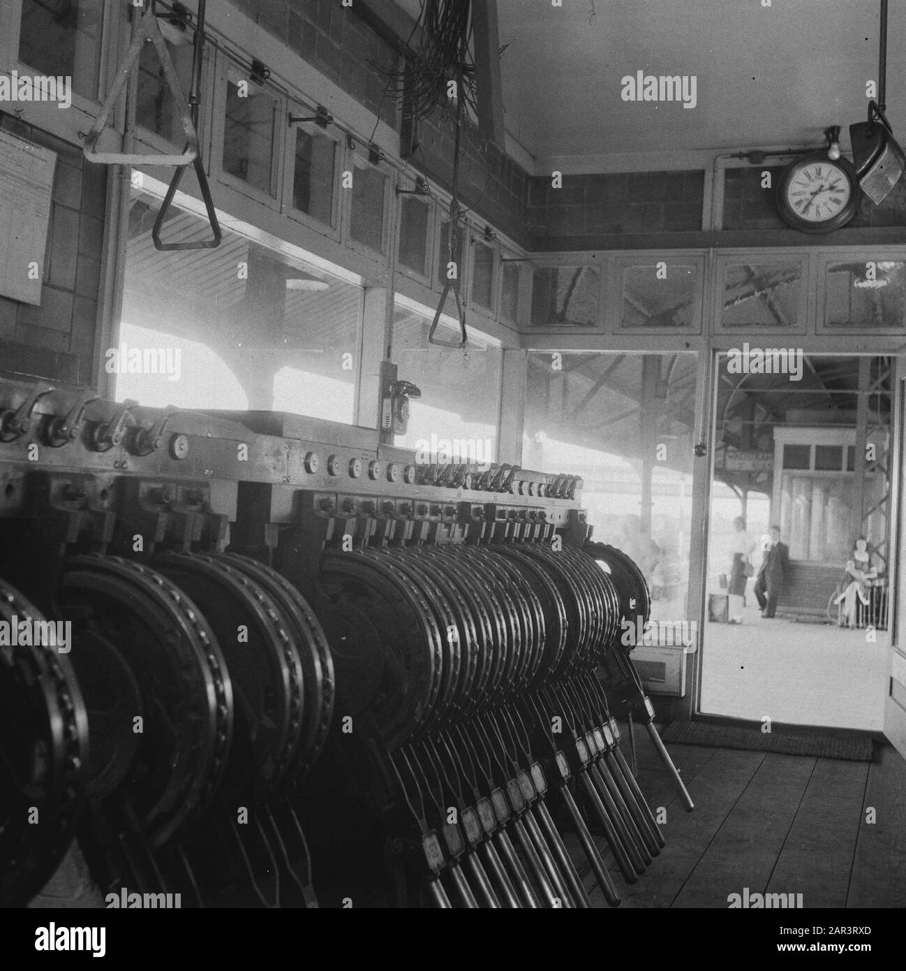 Materials der Nederlandse Railways Materials der Nederlandse Railways Datum: 1945 Schlüsselwörter: Zweiter Weltkrieg, Name Der Verkehrseinrichtung: NS Stockfoto