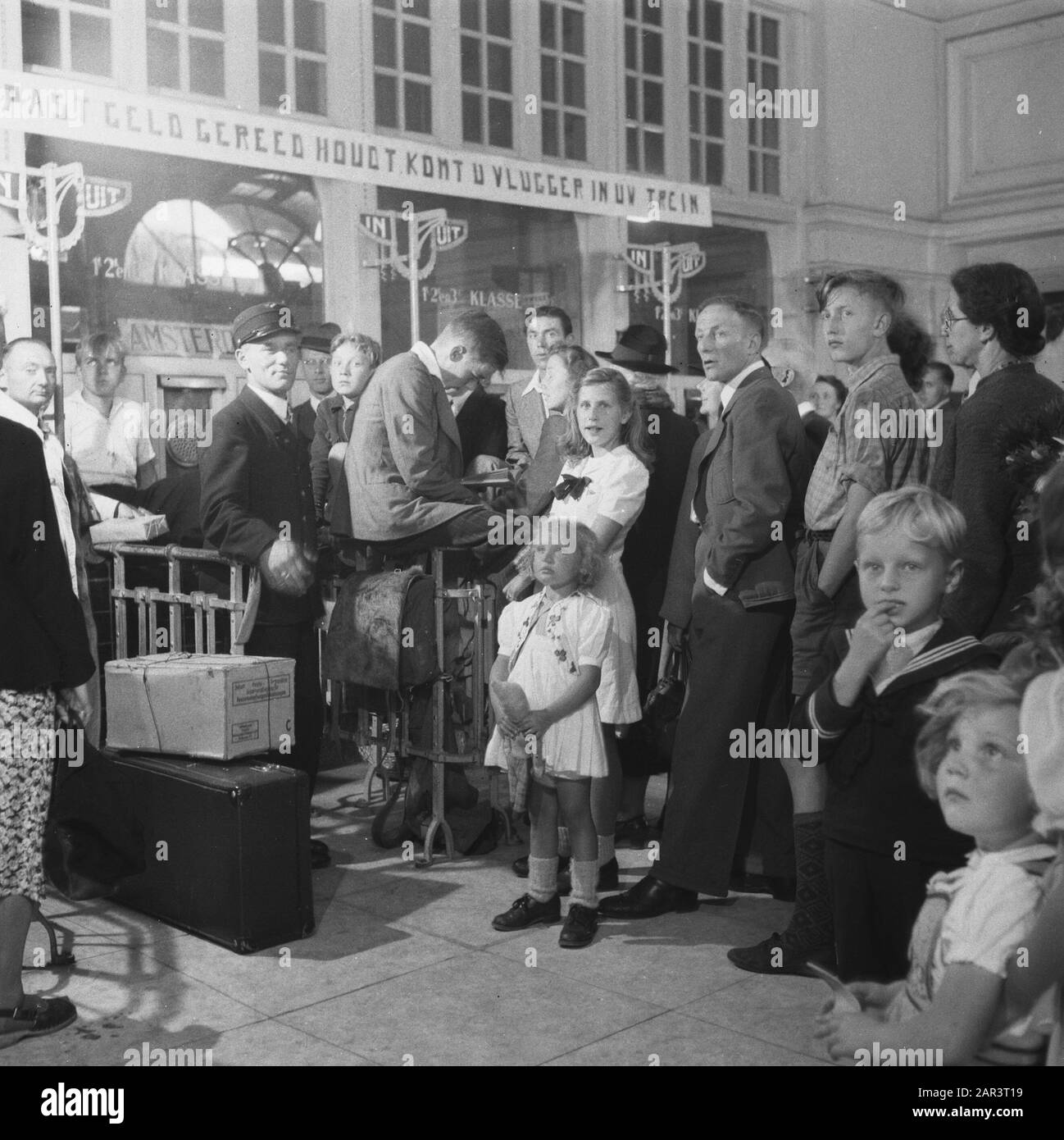 Materials der Nederlandse Railways Materials der Nederlandse Railways Datum: 1945 Schlüsselwörter: Zweiter Weltkrieg, Name Der Verkehrseinrichtung: NS Stockfoto