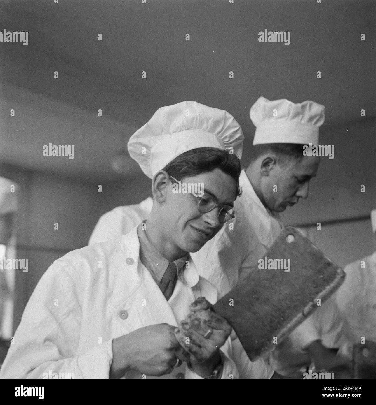 Cooks te Eefde Datum: 10. Juli 1948 Ort: Eefde Schlüsselwörter: Koks Stockfoto
