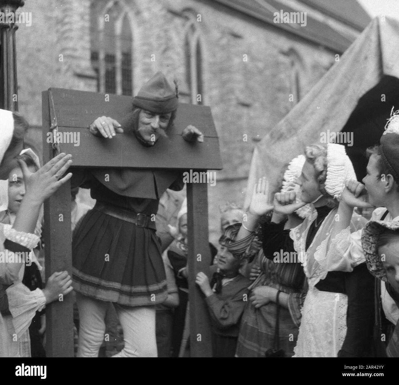 Franeker 750 Jahre Datum: 31. August 1949 Standort: Franeker Stockfoto