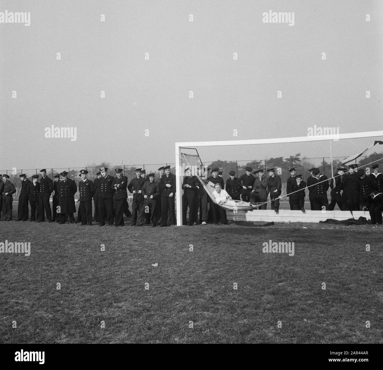 Mok Hilversum 5 Jahre verschiedene Sportparties 6/6 Filmdatum: 6. März 1951 Ort: Hilversum Schlagwörter: Sportpartys Stockfoto