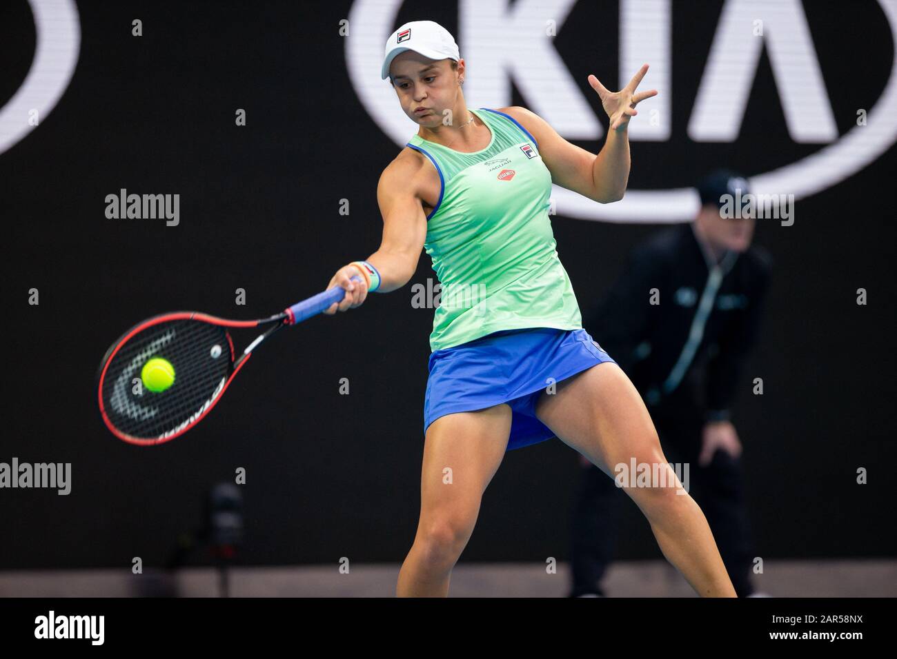 Melbourne, Australien. Januar 2020. Ashleigh Barty bei Den Australian Open. Credit: Dave Hewison/Alamy Live News Stockfoto