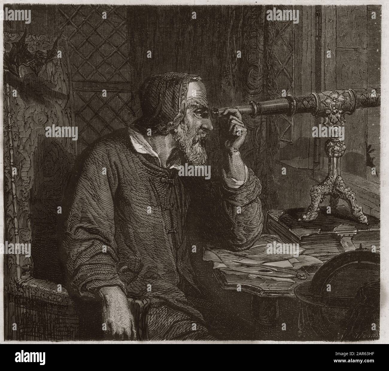Galileo galilei telescope stockfotos und bilder kaufen alamy