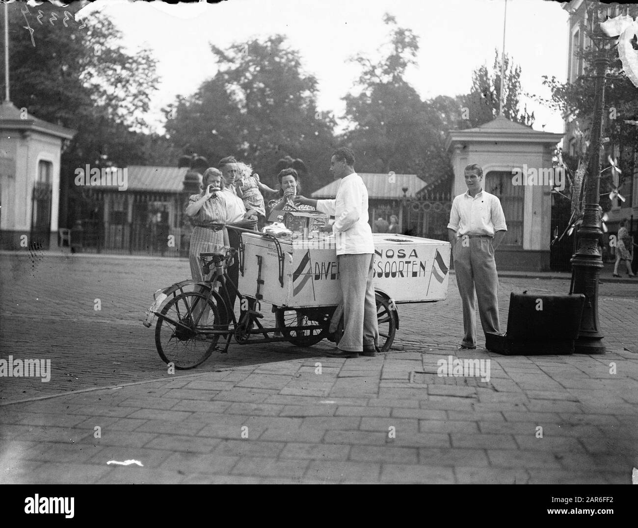 Italienisches Eisdatum: 2. September 1947 Schlüsselwörter: ICE Stockfoto