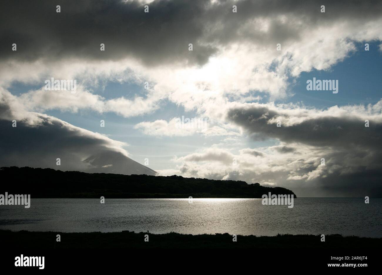 Kurile See. Kamtschatka. Sibirien, Russland Stockfoto